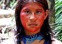Body Painting | Native Amazon Indian