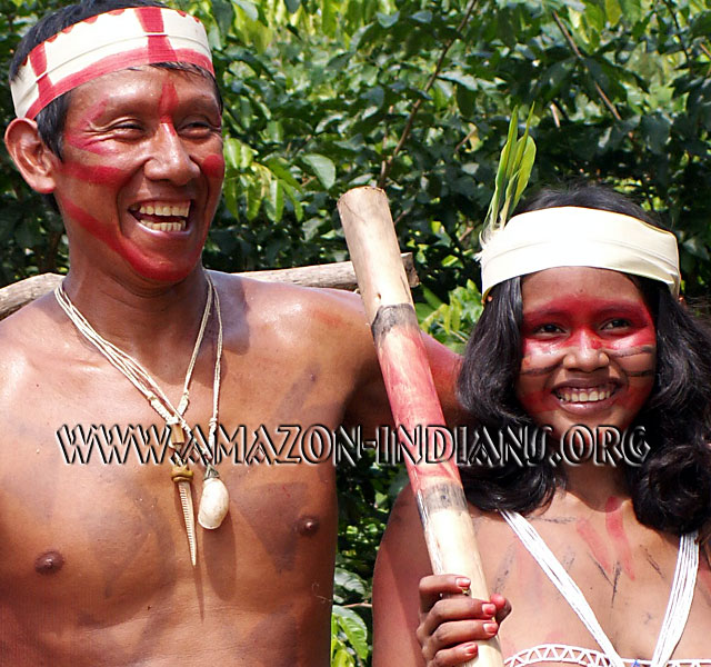 Matss-Mayoruna Indian Man | Woman