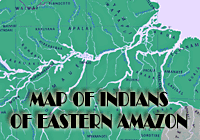 Geographic Map of Indians of Eastern Amazon
