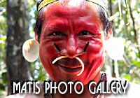 Matis Amazon Indian Native Tribe Photo Gallery